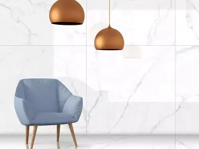 Calacatta Crisp White Marble Texture Texture