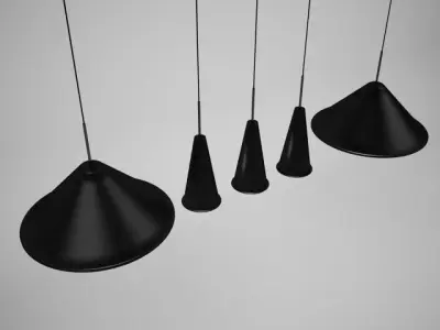 TOM DIXON CONE PENDANT LIGHT 3D model