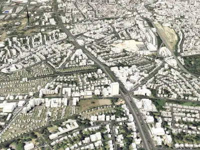 Cityscape  Dortmund Germany 3D model