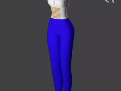 Dragon Ball Armor bodysuit chest plate gloves boots Low-poly 3D model