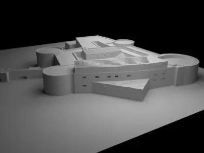 3D MODELING FOR BALACE IN ITALY 3D print model