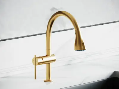 Kitchen interior 3D scene Corona 3D model