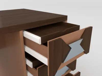 Office Table 3D model