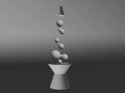 Mesmerizing Lava Lamp 3D model