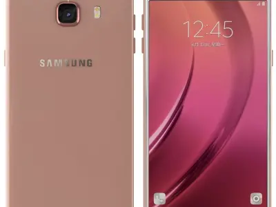 Samsung Galaxy C5 Rose Gold 3D model