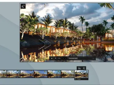 SCENE LUMION 11 5 AND ABOVE box house BY YOGA4ARCH  3D model