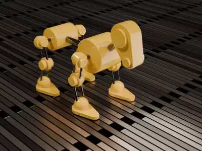 Rex Dog Model 3D model