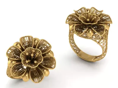 fusion light weight ring 3D print model