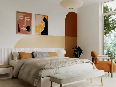 Scandinavian Design 1 Low-poly 3D model