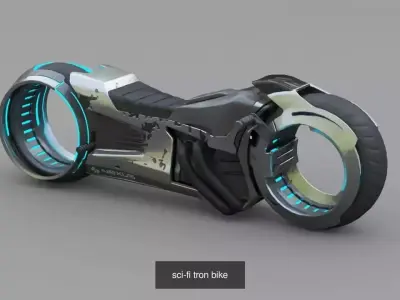 CONCEPT BIKE COLLECTION 02 3D Model Pack