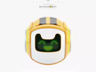 Dog walker V bot  3D model