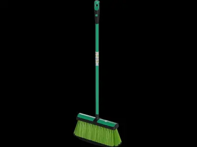 Brooms mops and window squeegees Broom 3D model