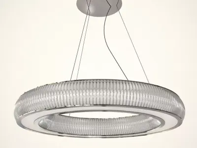 Reha Suspension Light by Fendi Casa  3D model