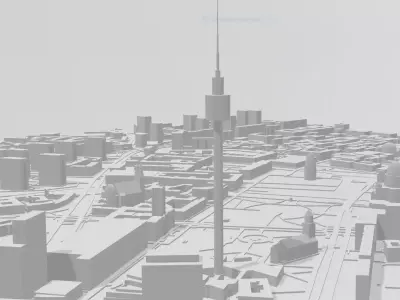 Berlin 3D print in parts including instructions 3D print model 3D print model