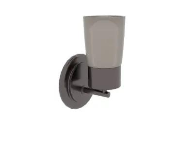 Wall Cylinder Light Free Free low-poly 3D model