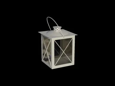 Lantern Low-poly 3D model