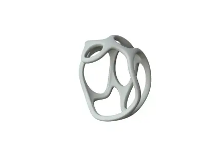 SciFi Cube Object No 25657 Low Poly Shape Texture