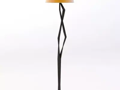 Hubbardton Forge Facet Floor Lamp 3D model