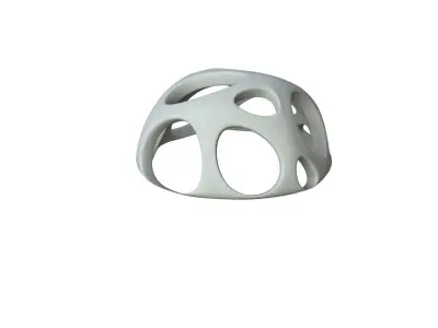SciFi Cube Object No 56636 Low Poly Shape Low-poly 3D model