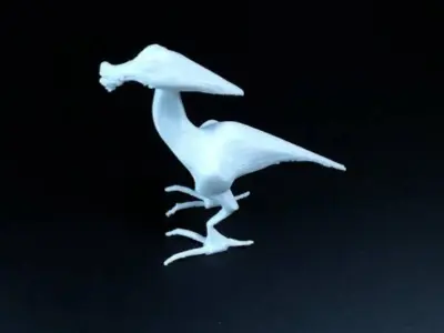 Alien dinosaur creature 3D print model