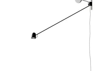 COUNTERBALANCE wall lamp from LUCEPLAN 3D model