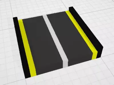 Road Models Free 3D model
