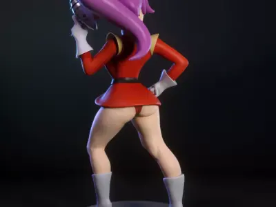 Leela from Futurama 3D print model