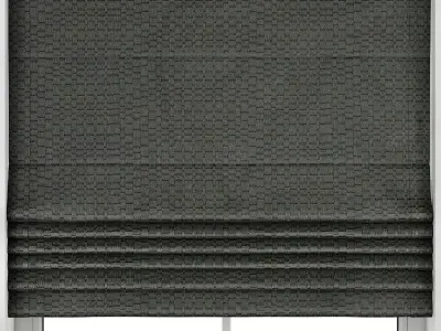 Roman blinds 4 3D model