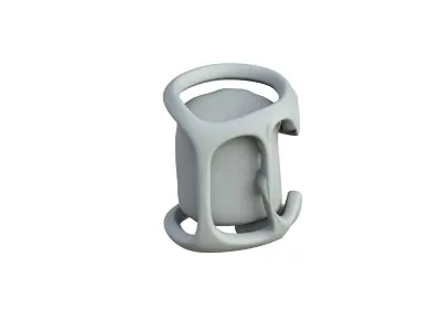SciFi Shape Object Low Poly Low-poly 3D model get