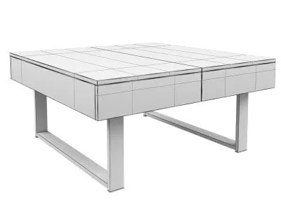 Coffee table Newhaven 3D model