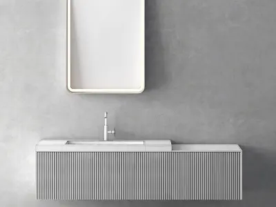 Modern Bathroom Cabinet No 107 3D model