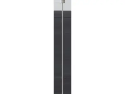 FLUGBO FLUGBU Floor lamp brass  glass 3D model