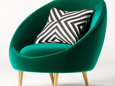 Ether Chair Jonath Anadler 3D model