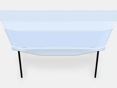 43 The Serif Cloud White QLED 4K 2024 3D model