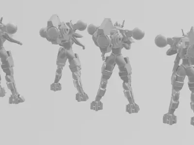 CRISIS BATTLESLUT SQUAD 3D print model