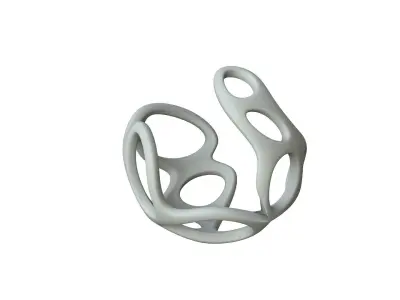 SciFi Cube Object No 24583 Low Poly Shape Texture