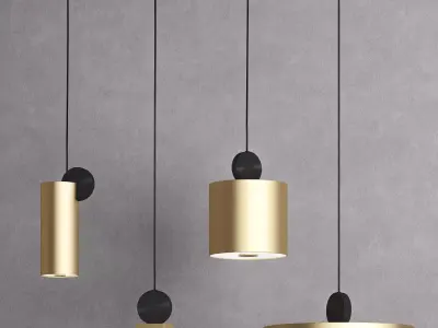 CALE pendant light by CVL 3D model