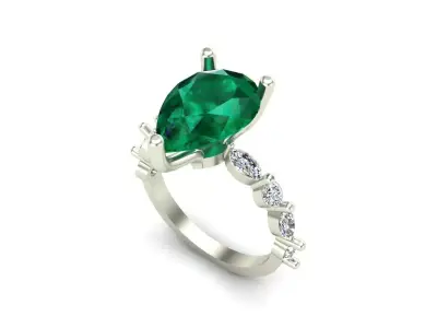 Jewelry ring 408 3D print model