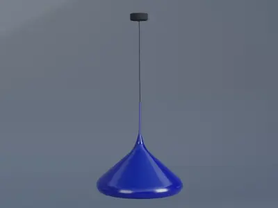 Pendant light ceiling Low-poly 3D model
