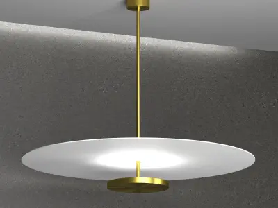 Disc Ceiling Light by Forstlight 3D model