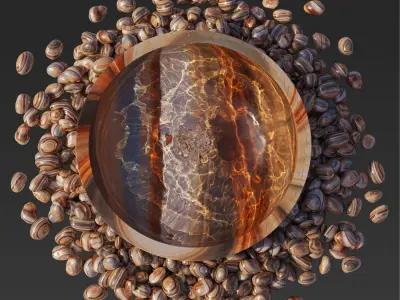 Water Bowl Fountain 3D model