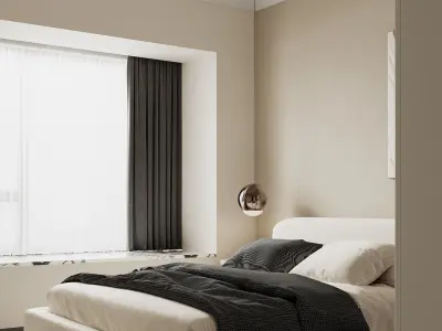 apartment interior scenes    3D model 6