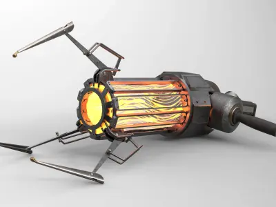 Gravity Gun - Half Life 3D model