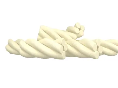 Marshmallows V2 005 Low-poly 3D model