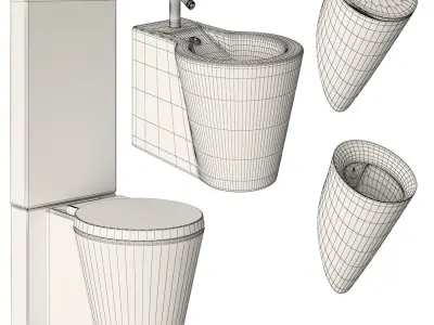 Duravit Starck 3 3D model