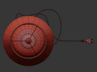 Table lamp Lallio L 4 02 BR 3D model