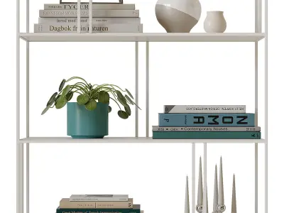 Westelm - Profile Bookcase 3D model