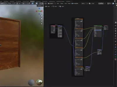 Door Design CG2B 3D model