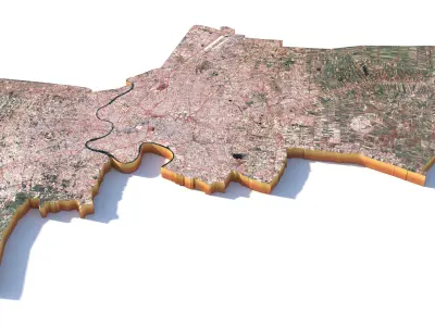 Bangkok Thailand 3D model