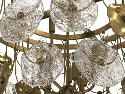 Progress Lighting Loreta chandelier 3D model